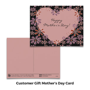Cartes Pour Fêtes Annuelles Fleurs Promotionnelles Bonne Fête des Mères