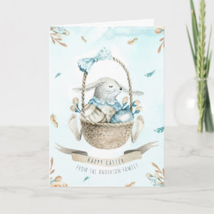 Cartes Pour Fêtes Annuelles Floral moderne Bonne Pâques souhaite Boho Salutati