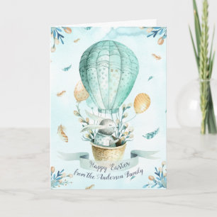 Cartes Pour Fêtes Annuelles Floral moderne Bonne Pâques souhaite Boho Salutati