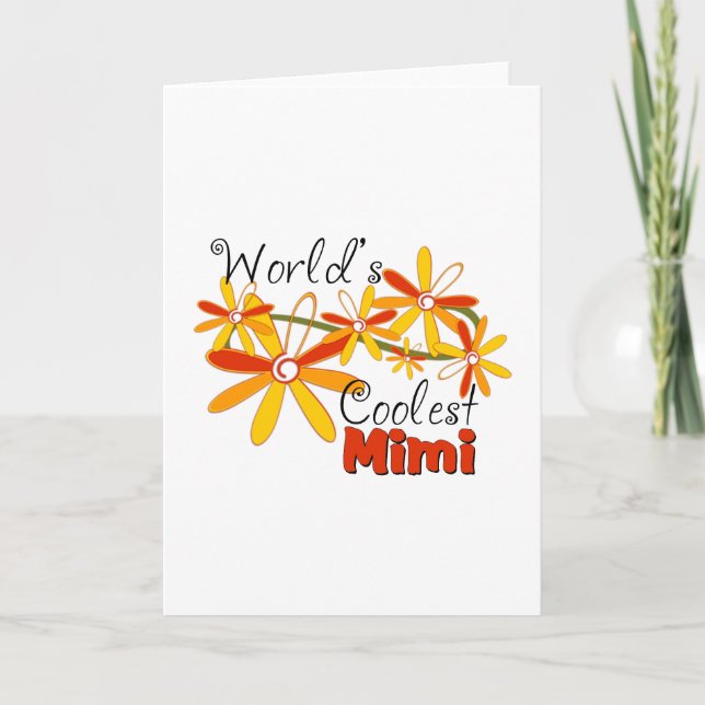 Cartes Pour Fêtes Annuelles Floral World (Devant)