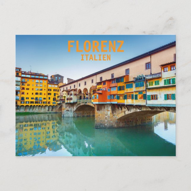 Cartes Pour Fêtes Annuelles Florence Italie (Devant)