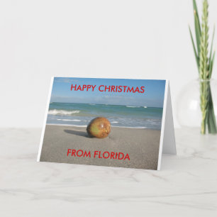 Cartes Pour Fêtes Annuelles Florida Christmas Card #1