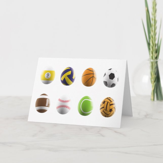 Cartes Pour Fêtes Annuelles folâtre des oeufs de pâques (Devant)