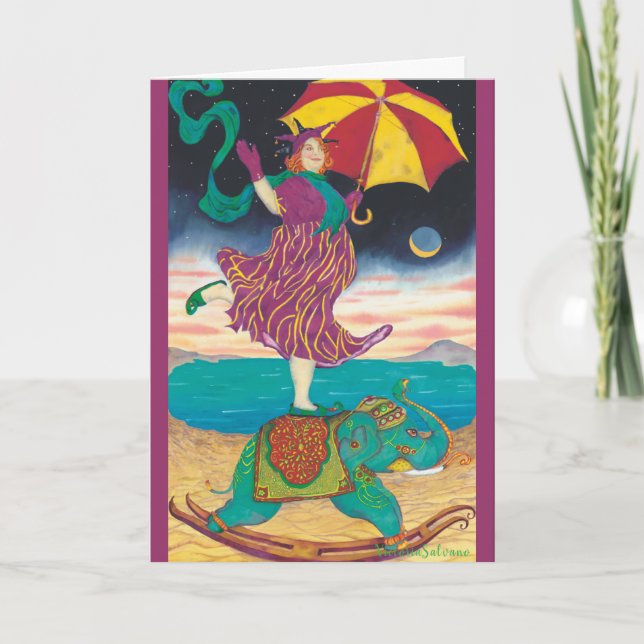 Cartes Pour Fêtes Annuelles Folded Holiday Card (Devant)