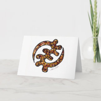 Cartes Pour Fêtes Annuelles Folded Holiday Card - Nubian Series I*