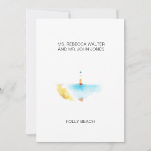 Cartes Pour Fêtes Annuelles Folly Beach - Charleston