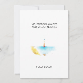 Cartes Pour Fêtes Annuelles Folly Beach - Charleston