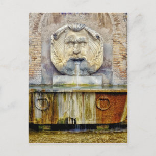 Cartes Pour Fêtes Annuelles Fontana del mascherone di Santa Sabina