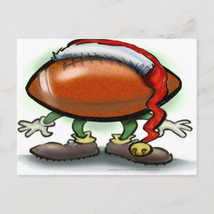 Cartes Pour Fêtes Annuelles Football Christmas