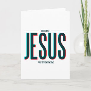 Cartes Pour Fêtes Annuelles For The Love of Jesus