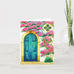 Cartes Pour Fêtes Annuelles Force et Beauté - Vieux Encadrement de Porte