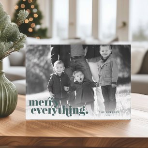 Cartes Pour Fêtes Annuelles Forêt   Joyeux tout photo