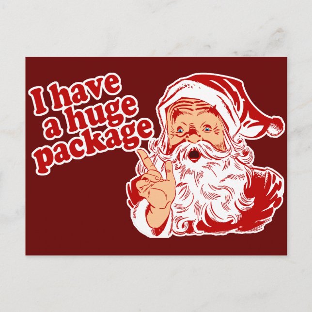 Cartes Pour Fêtes Annuelles Forfait Santas Huge (Devant)