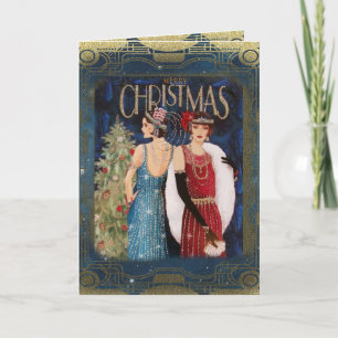 Cartes Pour Fêtes Annuelles Frappes Vintage Noël