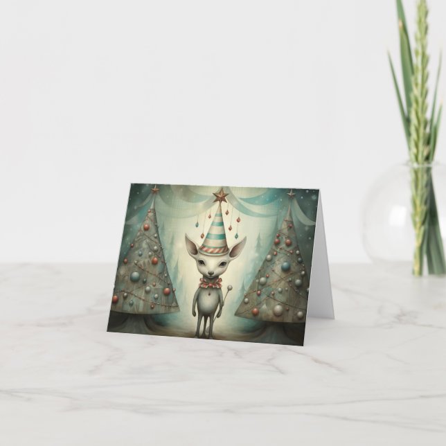 Cartes Pour Fêtes Annuelles Freak Show Christmas Cards (Devant)