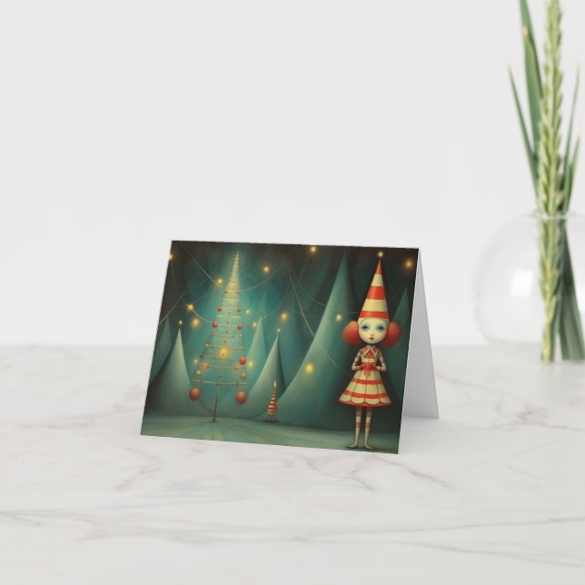 Cartes Pour Fêtes Annuelles Freak Show Christmas Cards (Devant)