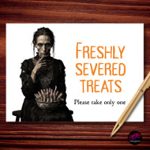 Friandises fraîchement sectionnées Funny Halloween