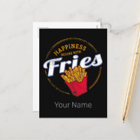 Fries Chips Snack Pomme de terre Vintage ou frites