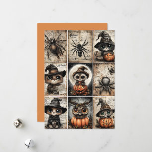 Cartes Pour Fêtes Annuelles Fright & Delight Halloween