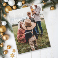 Frohe Weihnachten kundenspezifische Foto Feiertage