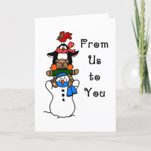 Cartes Pour Fêtes Annuelles From Us to You