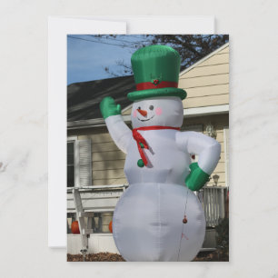 Cartes Pour Fêtes Annuelles Frosty Disco