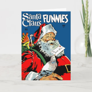 Cartes Pour Fêtes Annuelles Funnies de Santa Claus