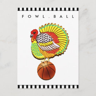 Cartes Pour Fêtes Annuelles Funny Basketball Cards