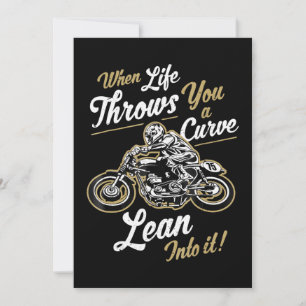 Cartes Pour Fêtes Annuelles Funny Biker Citations Sarcastic Motorcycle Rider C
