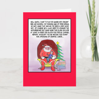 Cartes Pour Fêtes Annuelles Funny Christmas Card