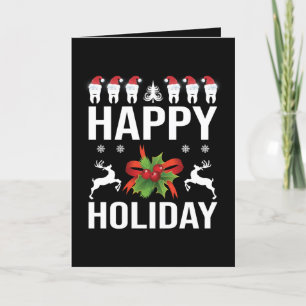 Cartes Pour Fêtes Annuelles Funny Christmas Dentist bureau