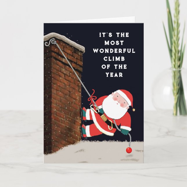 Cartes Pour Fêtes Annuelles Funny Christmas Holiday Card (Devant)