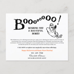 Cartes Pour Fêtes Annuelles Funny Halloween Immobilier
