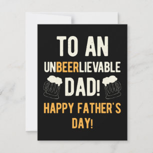 Cartes Pour Fêtes Annuelles Funny Happy Fête des pères