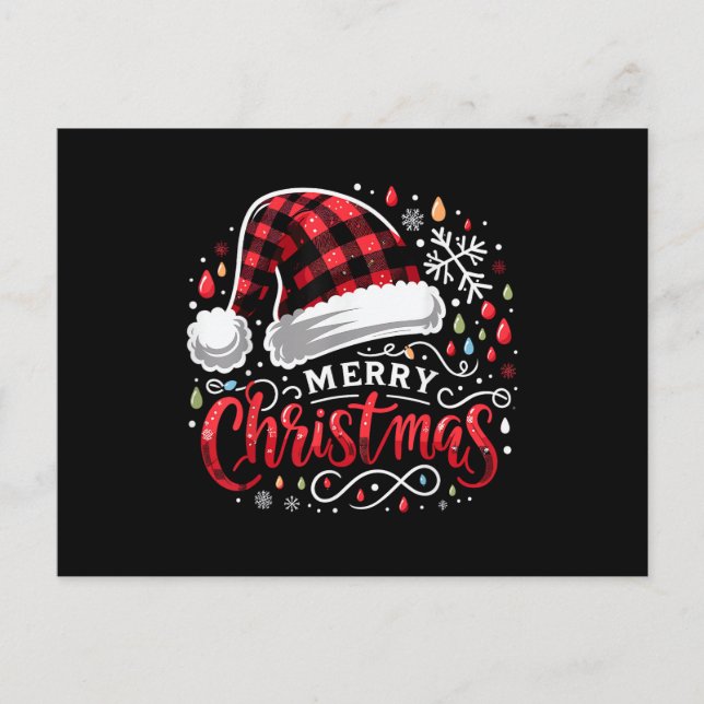 Cartes Pour Fêtes Annuelles Funny Joyeux Noël (Devant)