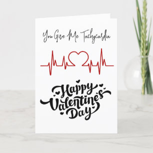 Cartes Pour Fêtes Annuelles Funny Médecin Médicale Nurse Valentines Day