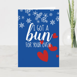 Cartes Pour Fêtes Annuelles Funny Noël cannelle pain boulangerie boulangerie b
