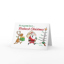 Funny Noël rouge