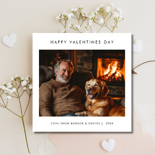 Cartes Pour Fêtes Annuelles Funny Pet Golden Retriever Chien Papa Valentines J