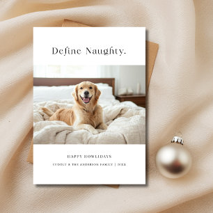 Cartes Pour Fêtes Annuelles Funny Pet Noël Définir Naughty Amoureux des chiens