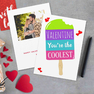 Cartes Pour Fêtes Annuelles Funny Popsicle Whimsy Saint-Valentin