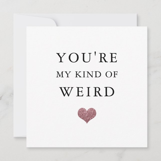 Cartes Pour Fêtes Annuelles funny valentine/anniversaires glitter heart weiart (Devant)