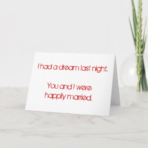 Cartes Pour Fêtes Annuelles Funny Valentine Card : J'ai fait une dernière nuit