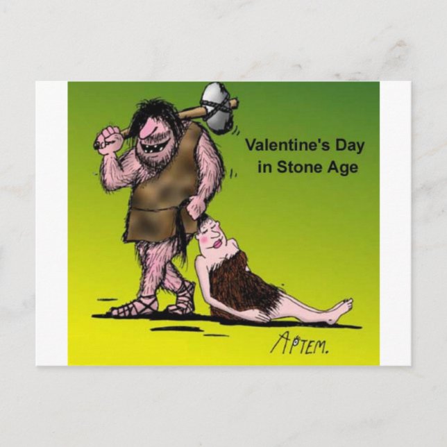 Cartes Pour Fêtes Annuelles Funny Valentine's Day (Devant)