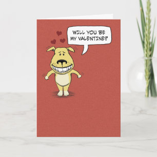 Cartes Pour Fêtes Annuelles Funny Valentine's Day : Hump Your Leg