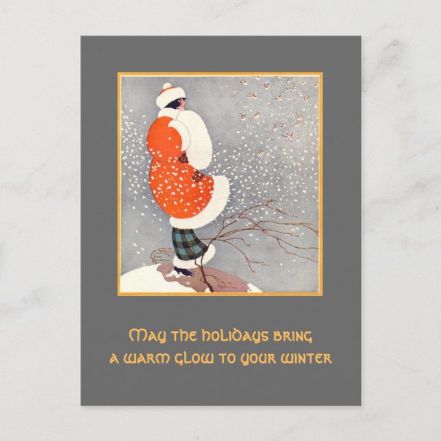 Cartes Pour Fêtes Annuelles Gain de vacances (Devant)