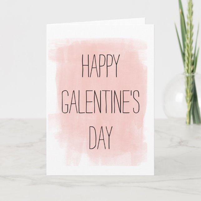Cartes Pour Fêtes Annuelles Galentine's Day (Devant)