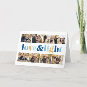 Cartes Pour Fêtes Annuelles Galerie "Amour et Lumière" de 8 Photos Hanoukka