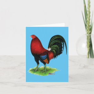 Cartes Pour Fêtes Annuelles Gamecock :  Rouge foncé
