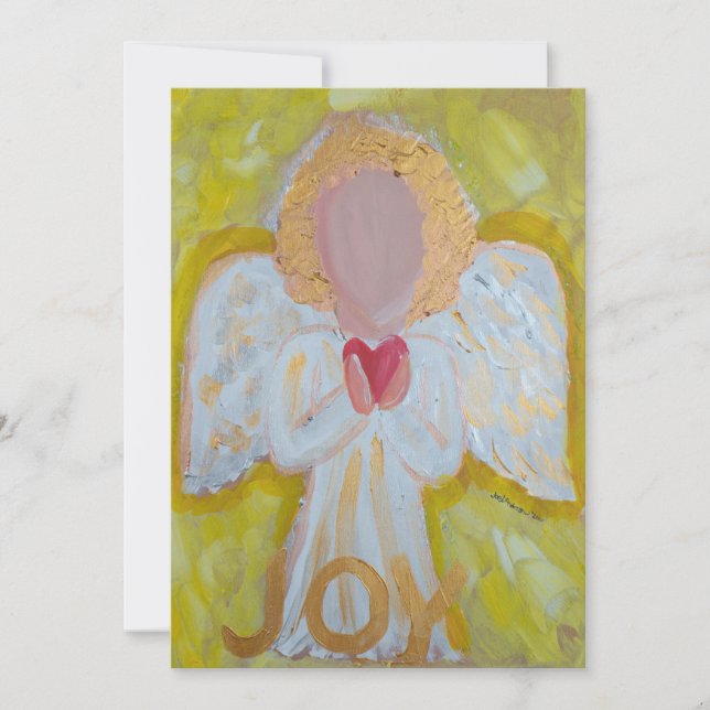 Cartes Pour Fêtes Annuelles Gamels Series - Joy - Flat Holiday Card (Devant)